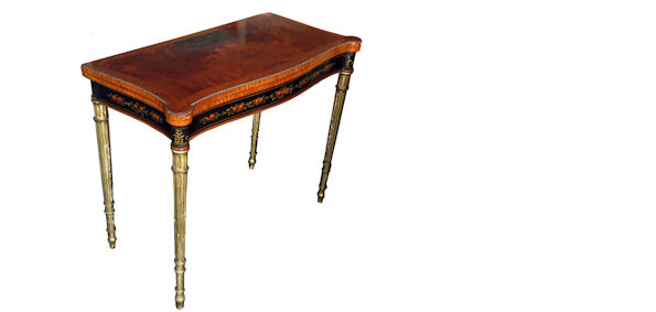 Early 19th Century satinwood Card Table
