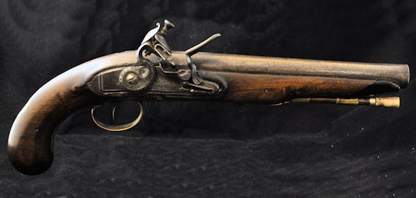 A Pistol by Theophilus Richards of Birmingham