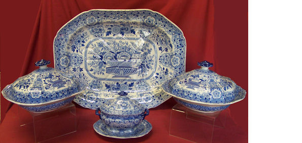 Early 19th Century Dinner Service by Andrew Stevenson